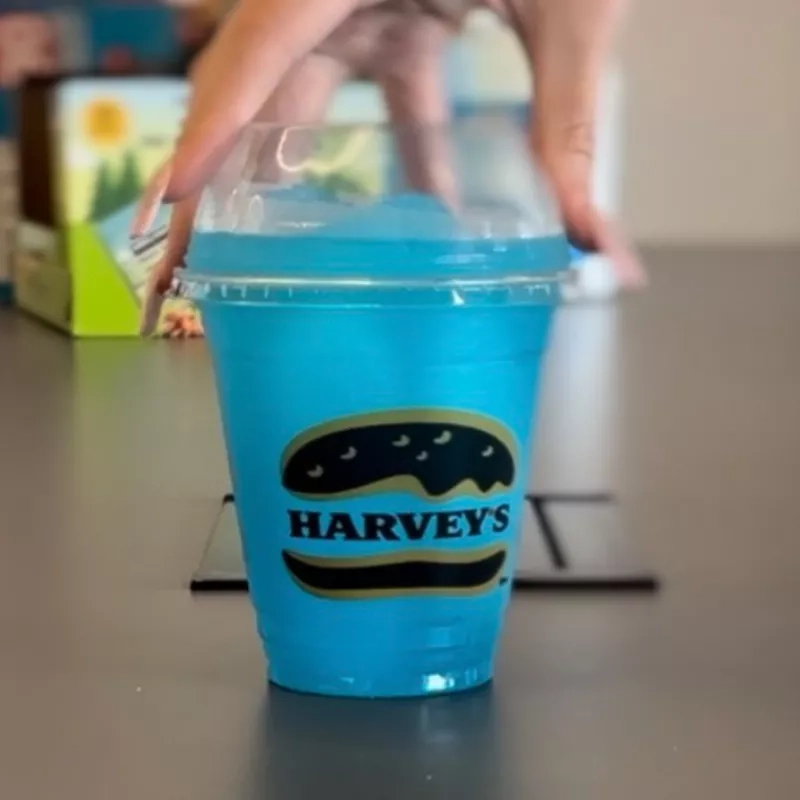 Harvey's blue raspberry