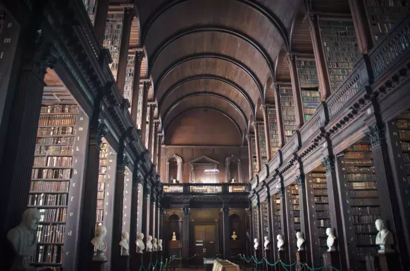 Old library at trinity college