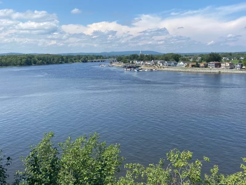 The view from the Rockcliffe lookout in Ottawa