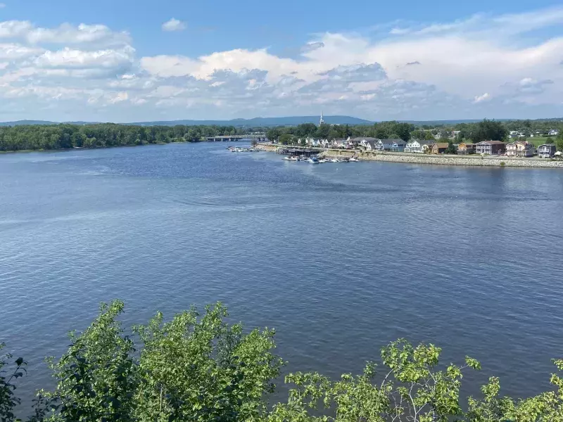 The view from the Rockcliffe lookout in Ottawa