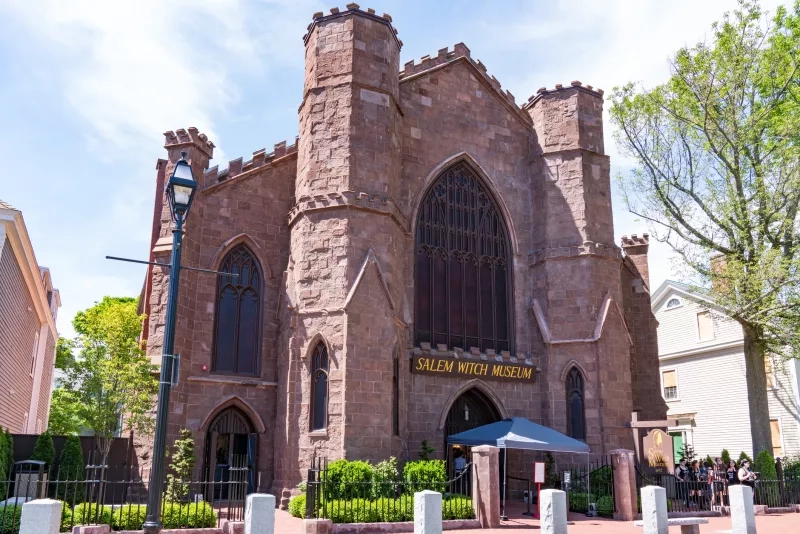 Exterior of the Salem Witch Museum 