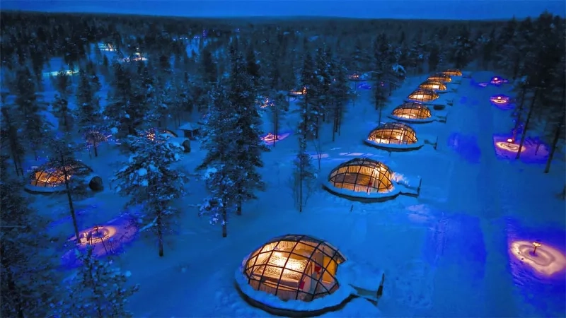 Kakslauttanen Arctic Resort, Finland