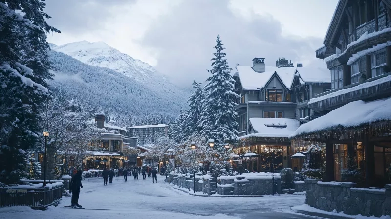 Winter in Whistler, BC
