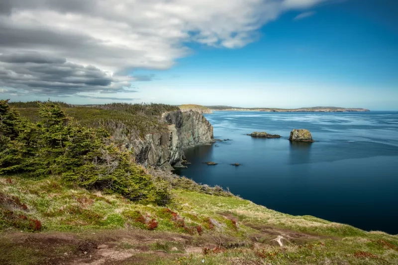Skerwink trail located in Port Rexton, Newfoundland Canada