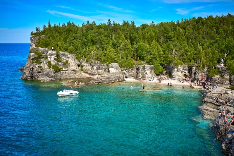 The Grotto Tobermory Bruce Peninsula National Park, Ontario