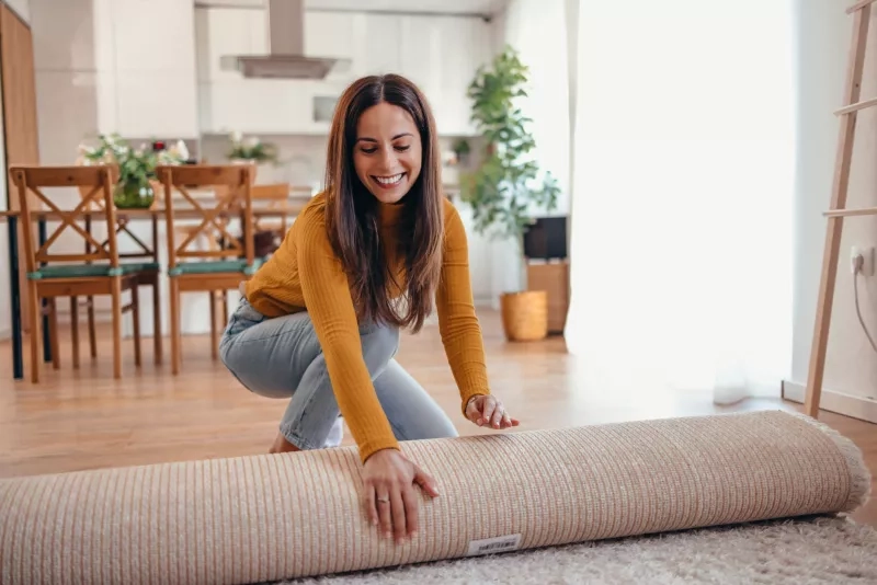 add rug to home