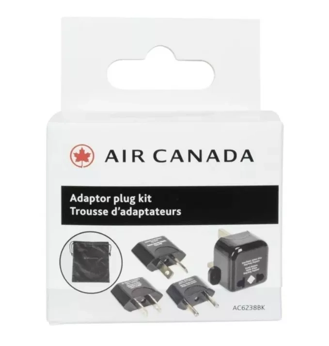 Air Canada Adaptor Plug Kit