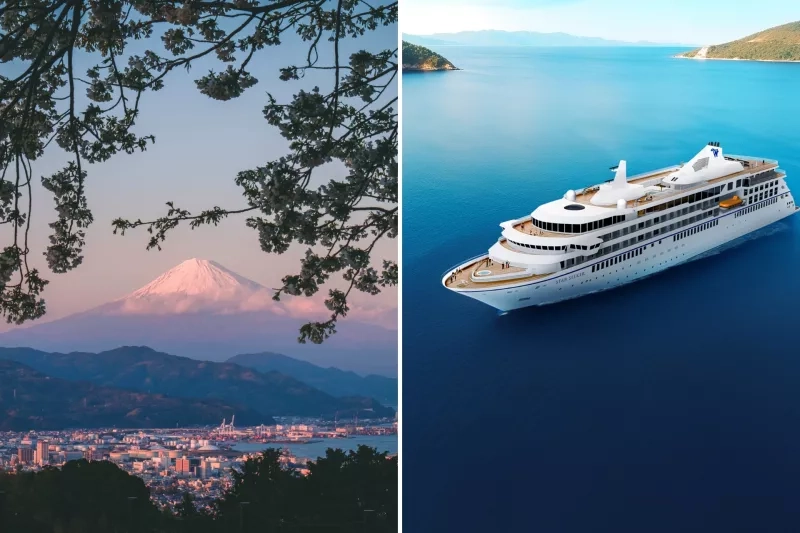 Mount Fuji and cruise