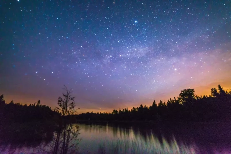  stars and night sky