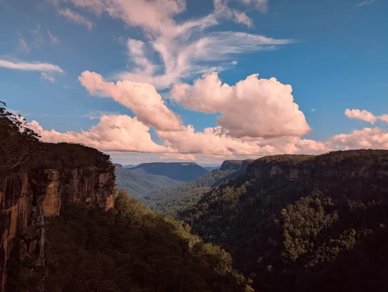 Fitzroy Falls lookout in the Southern Highlands