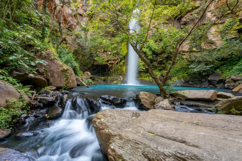 La Cangreja Waterfall 