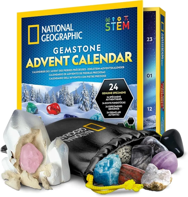 Blue Marble National Geographic Gemstone Advent Calendar