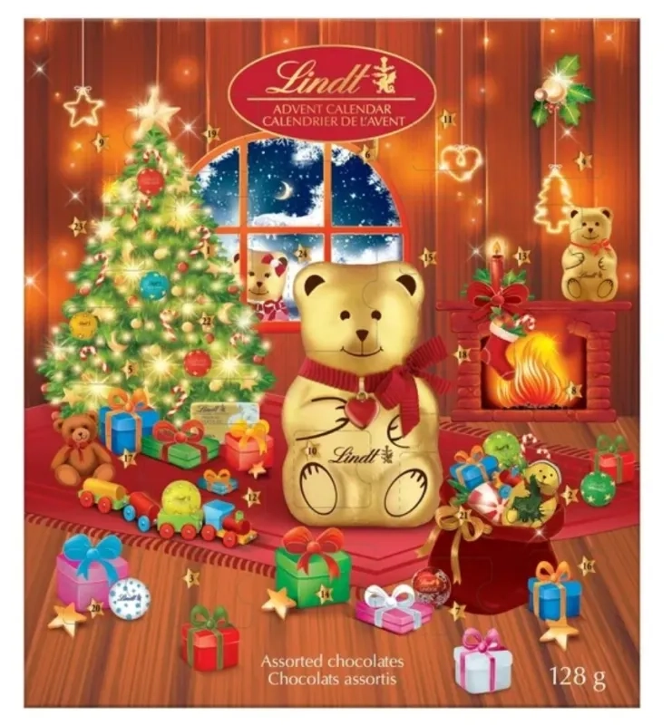 Lindt teddy advent calendar