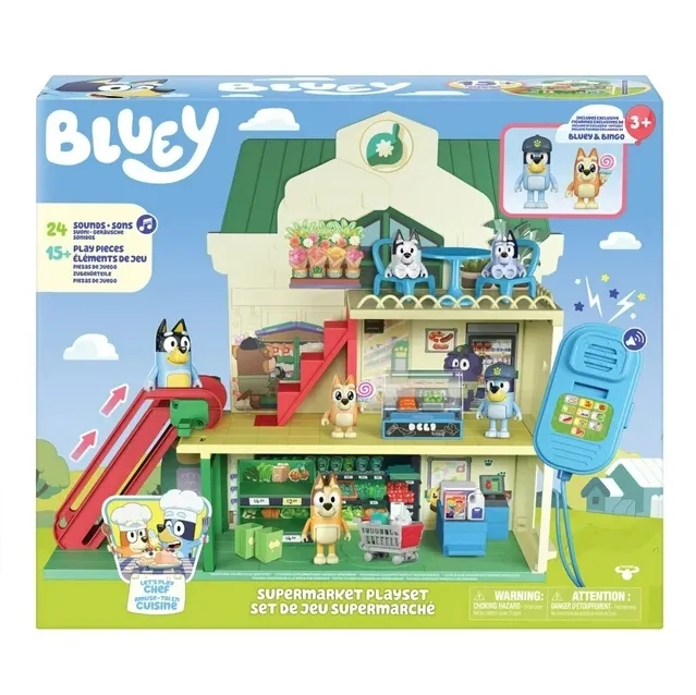 Bluey Supermarket Playset