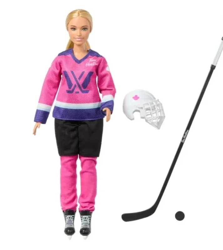 Barbie Tim Hortons X PWHL Doll