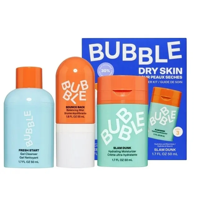 Bubble Skincare 3-Step Hydrating Routine Bundle