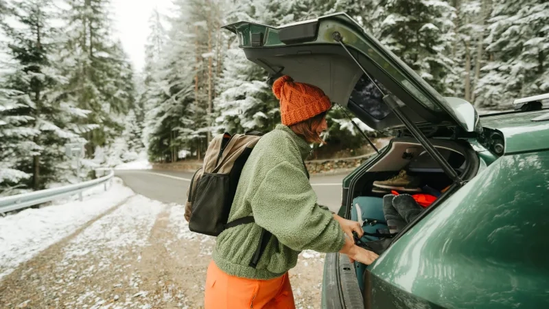 Packing for a winter road trip