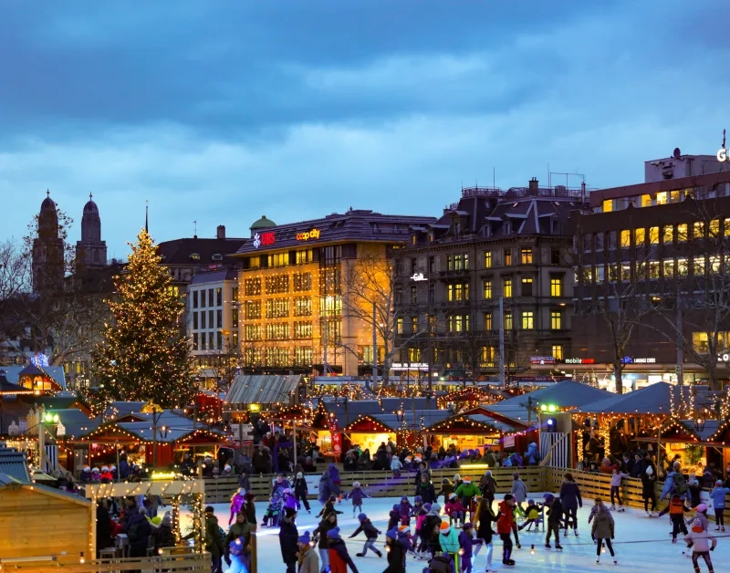 Christmas market Zurich