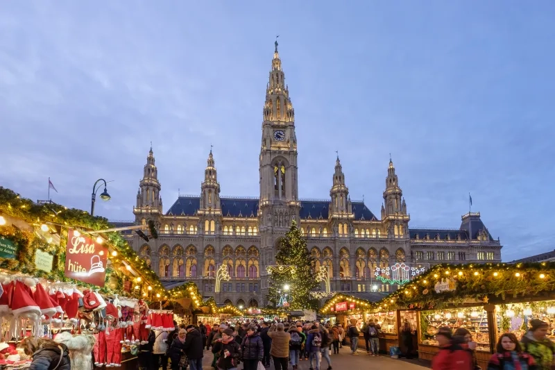 Vienna at Christmas, Rathausplatz 