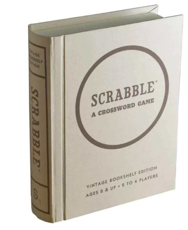 Scrabble Vintage Bookshelf Edition