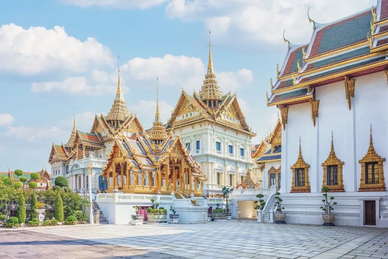 Grand Palace in Bangkok city