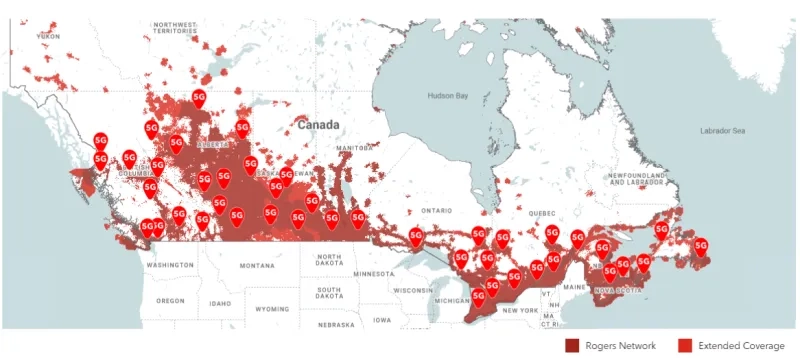Rogers Network Coverage Map