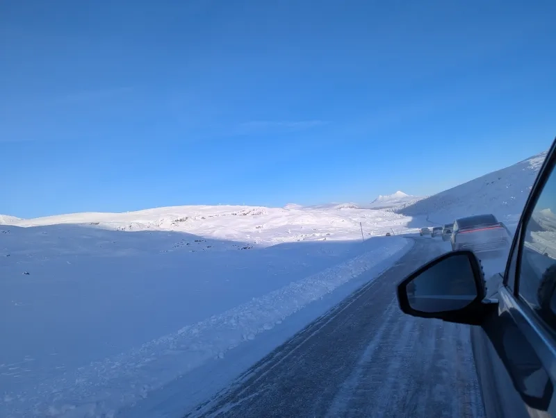 ev driving in winter