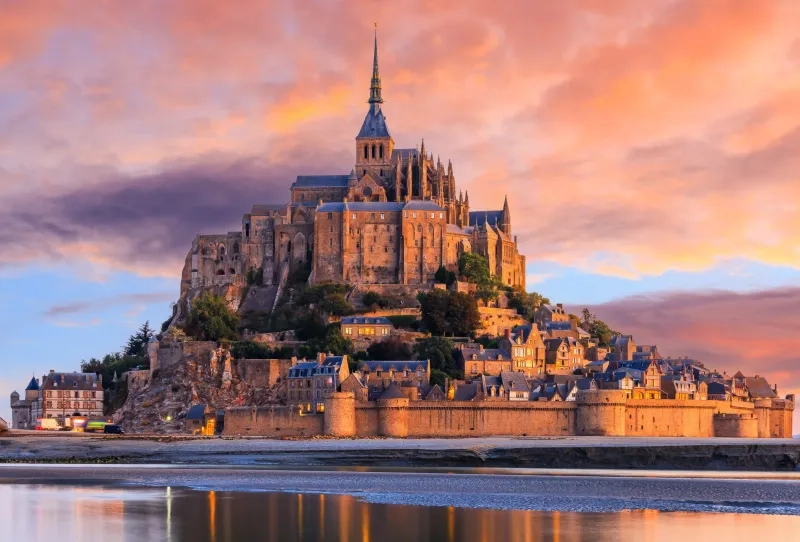 Mont Saint-Michel. Normandy, France