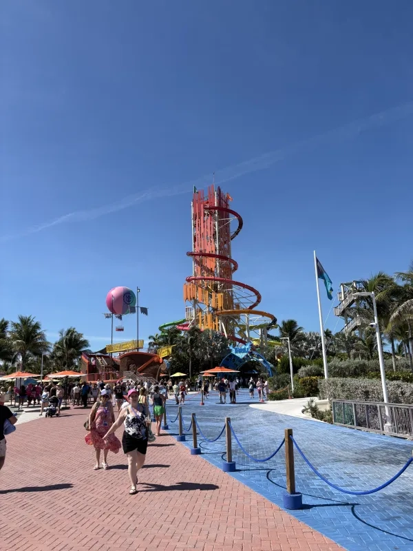 Perfect Day Cococay waterslides