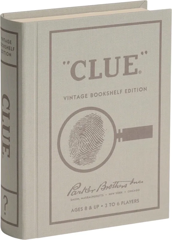 Clue Vintage Bookshelf Edition