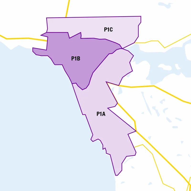 North Bay map