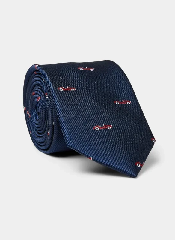 red car tie