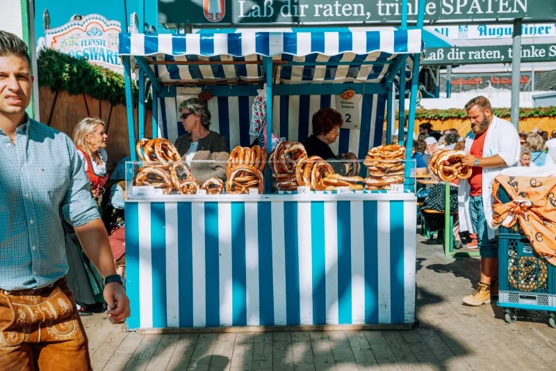 Bavarian Pretzel Stall