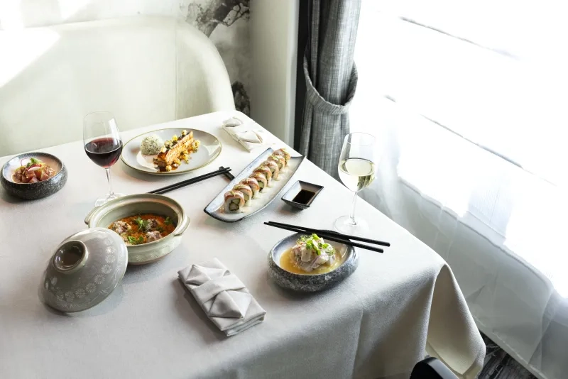 Oceania Cruises Red Ginger meal