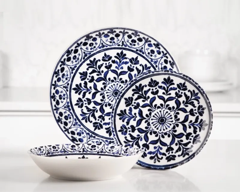 Kelsey 12-piece dinnerware set 