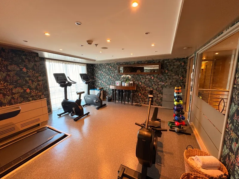 gym on Amawaterways