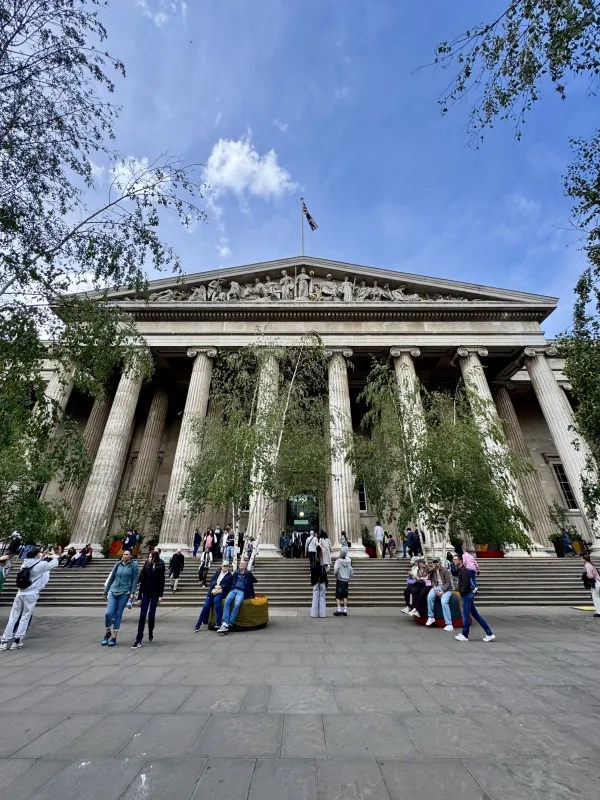 The British Museum in London