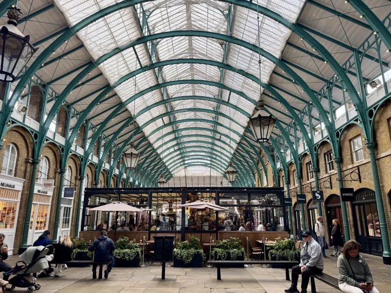 Covent Garden mall in London