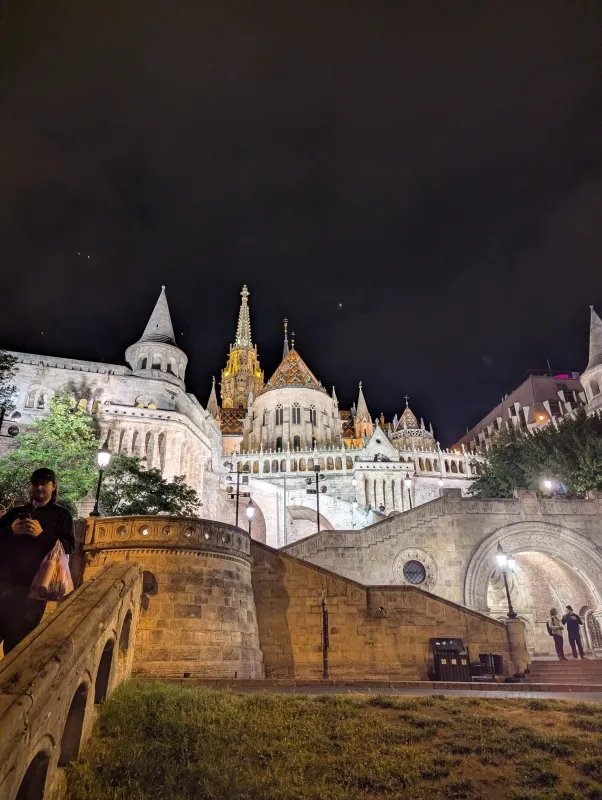 We delved into Budapest’s long and haunted history on a nighttime walking tour. 