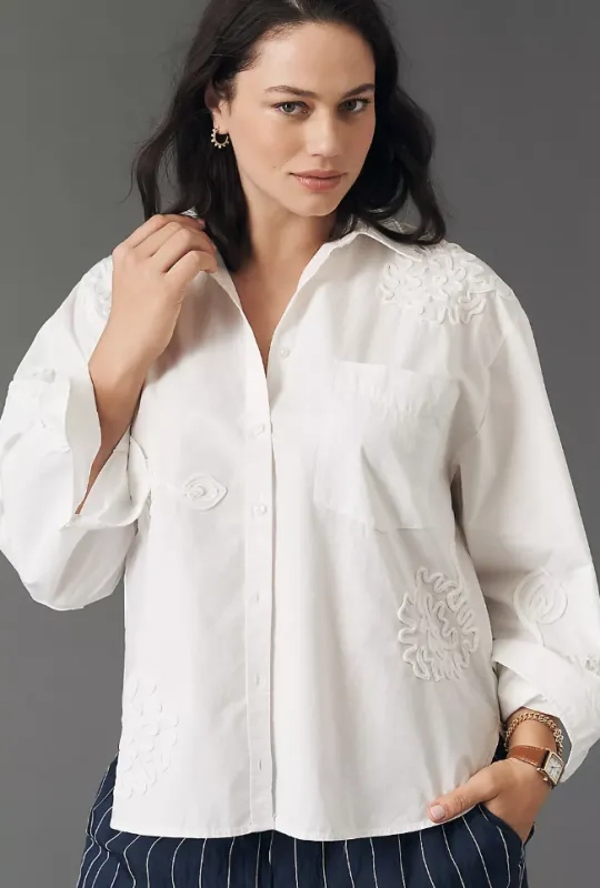 Shrunken Bennet button-down shirt