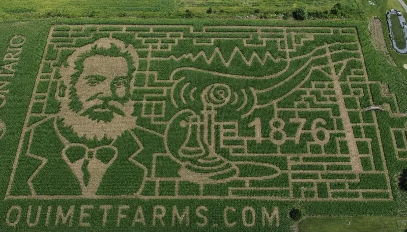 Ouimet Farms Adventure corn maze 2026