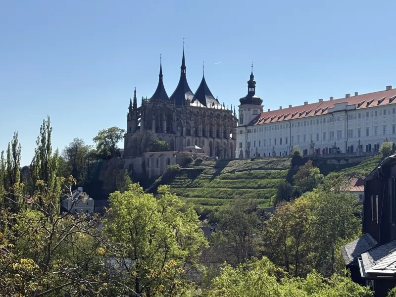 Kutná Hora view from below