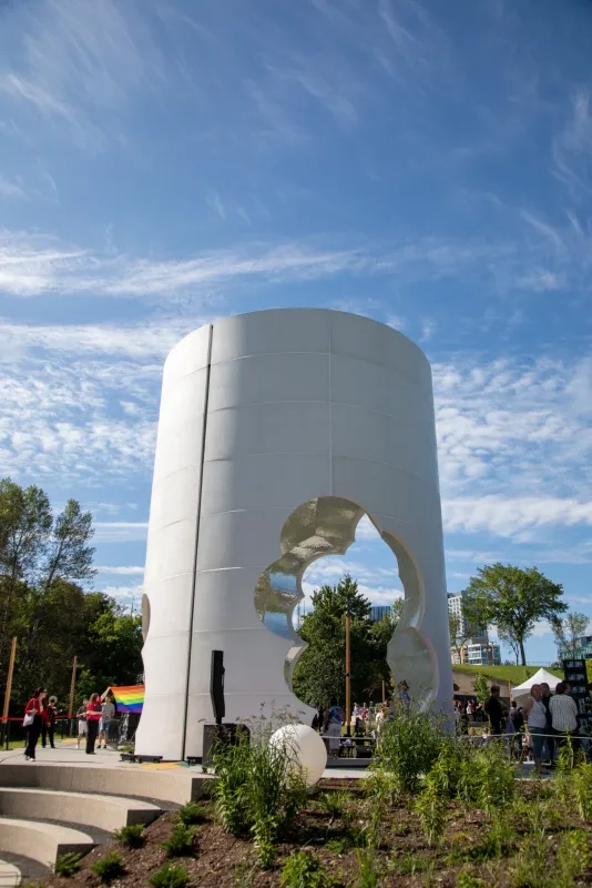 2SLGBTQ monument in Ottawa