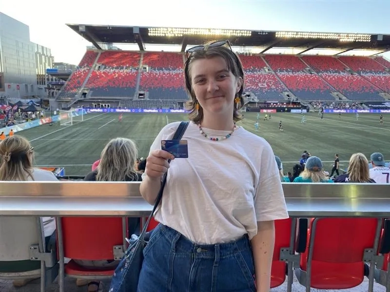 CAA Member at Ottawa Rapid FC game