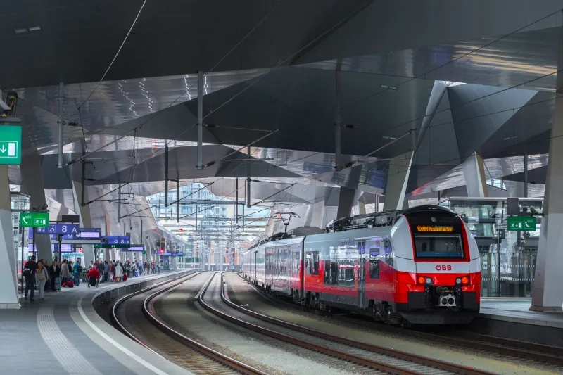 Train in Vienna