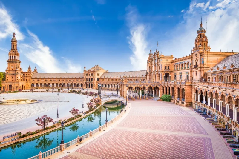 Spain Square in Seville, Spain