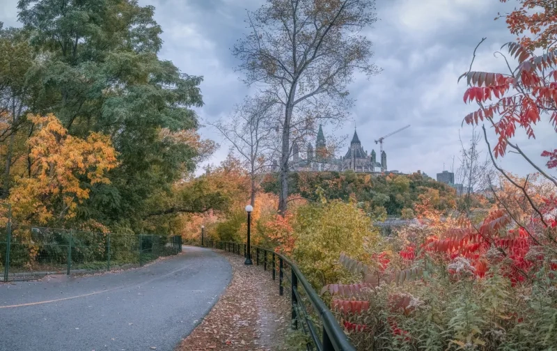 Canadian Parliament Building in Ottawa