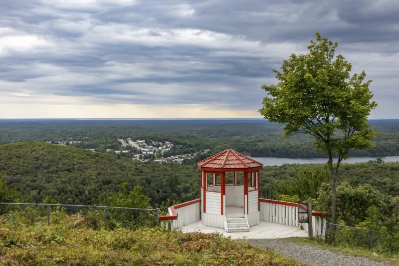 A stunning view from Elliot Lake's firetower in Ontario
