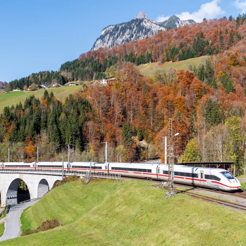 Railbookers train