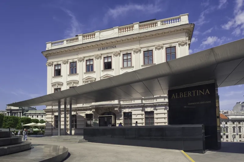 Albertina museum in Vienna